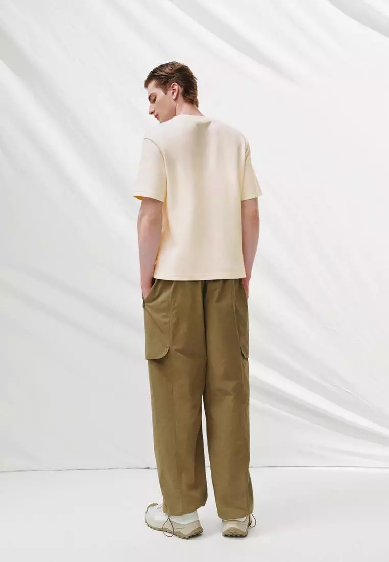 Minimalist Loose Drop Shoulder Tee