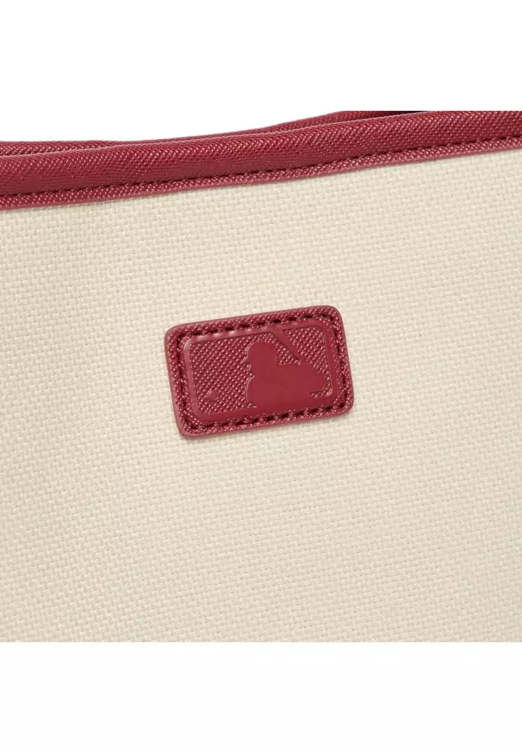 BASIC LETTERING CANVAS BUCKET BAG BOSTON RED SOX