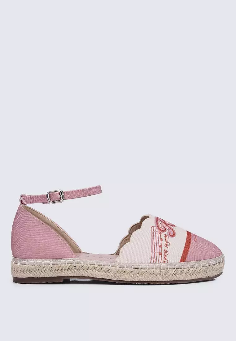 Discount on My Ballerine  shoes - SKU: My Ballerine Rasa Sayang Comfy Espadrilles In Blush
