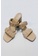 TAV beige [Korean Designer Brand][Order-made] Ruched double strap heeled mules - Beige D9849SHD458A26GS_2