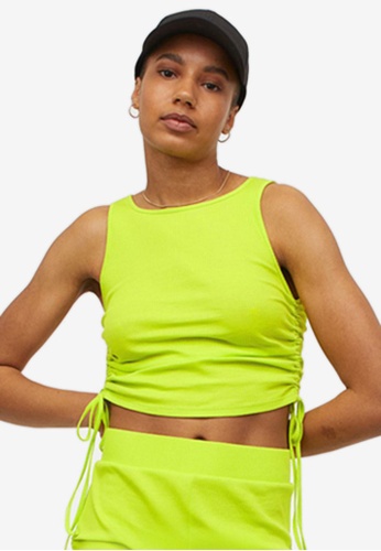 Hu0026M Drawstring Tank Top | ZALORA Malaysia