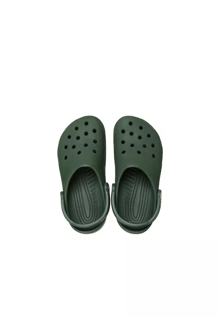 Kids' Classic Clog in Field Green