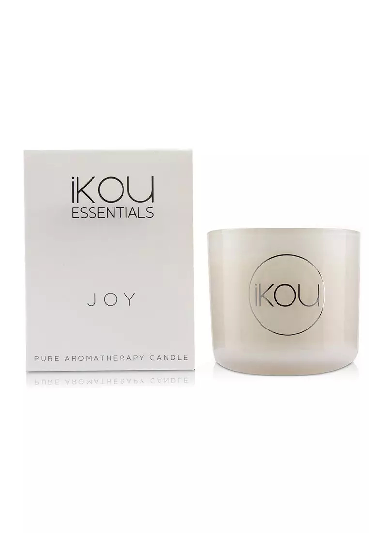 Buy iKOU IKOU EcoLuxury Aromacology Natural Wax Candle Glass Joy
