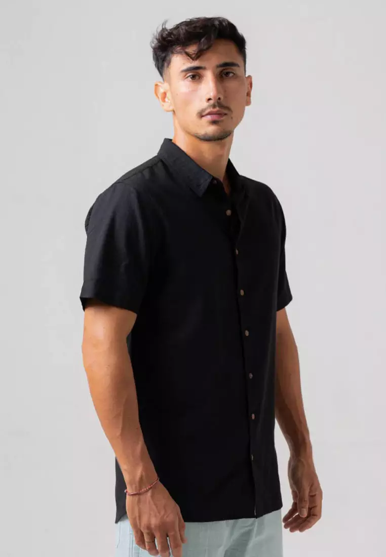 STINGRAY SHIRT BLACK