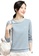 A-IN GIRLS blue Versatile Striped Long Sleeve Sweater T-Shirt 7BF96AAA34864BGS_1