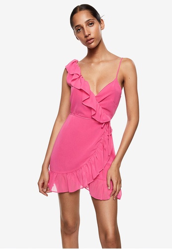 Buy Mango Asymmetric Neckline Dress 2023 Online | ZALORA Singapore