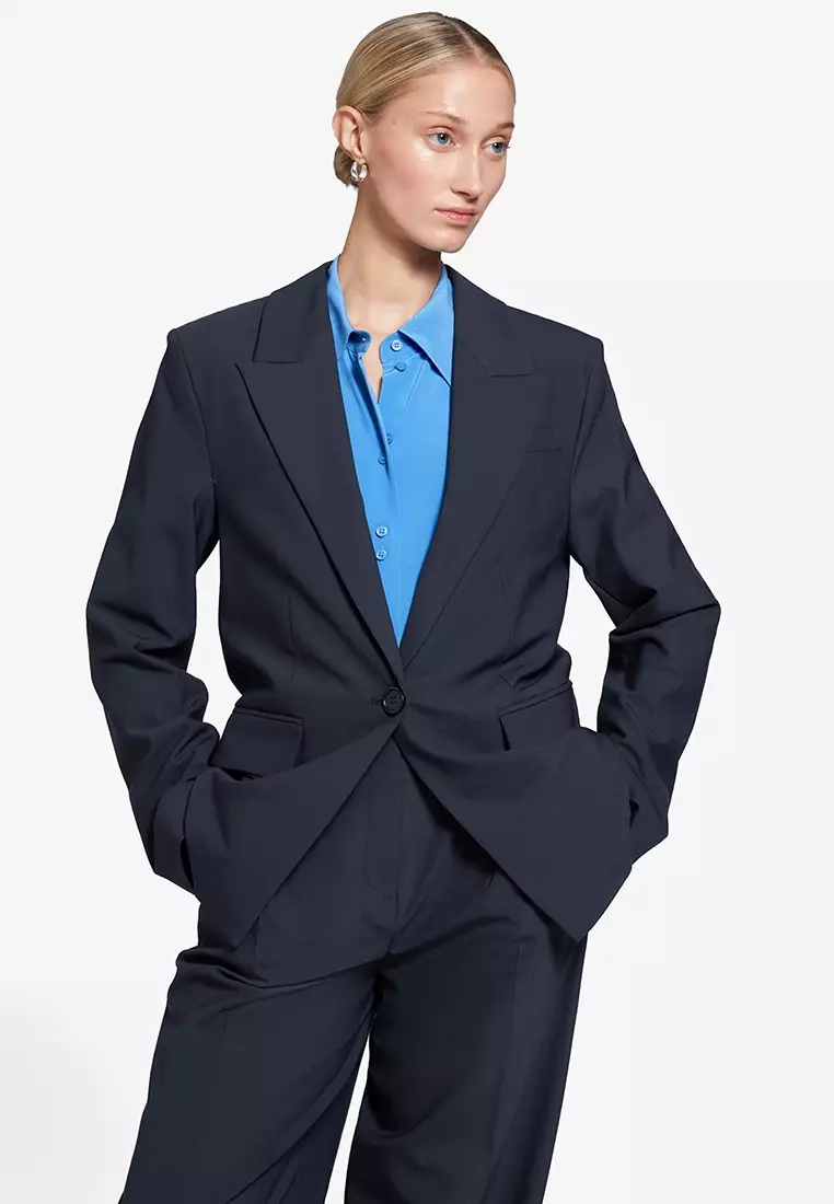 Relaxed discount fit blazer