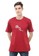 Hamlin red Jack T-Shirt Atasan Kasual Kaos Pria Rose Motive Lengan Pendek Material Cotton ORIGINAL 52937AAFF8FD43GS_1