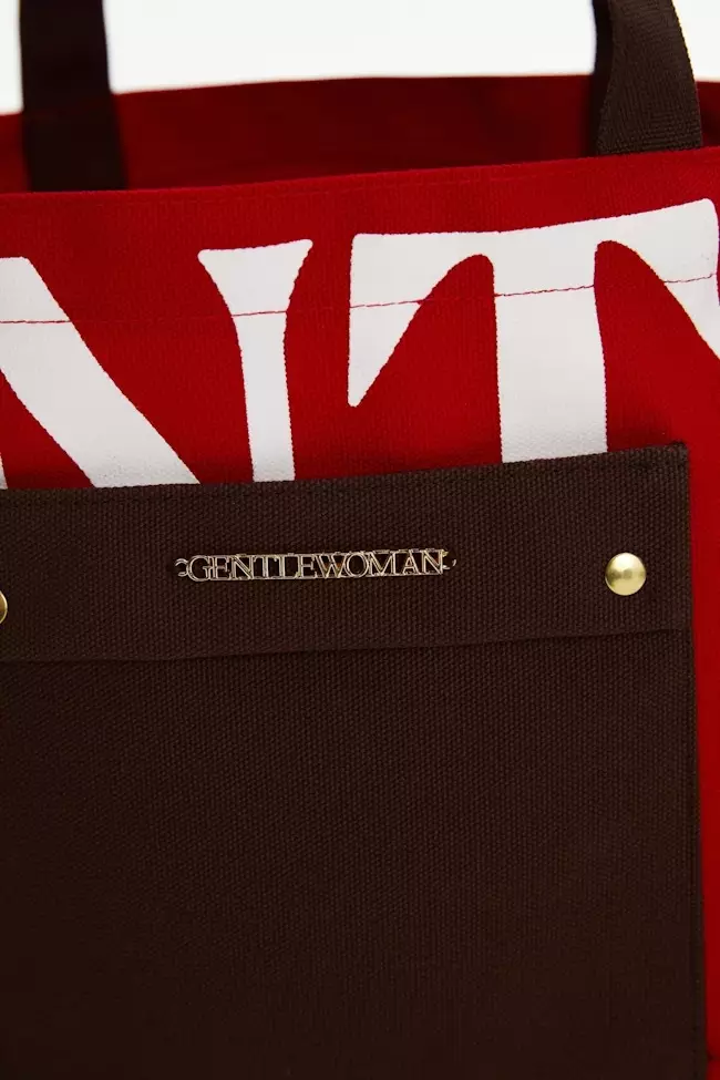 GW Painted Wall Tote - Red