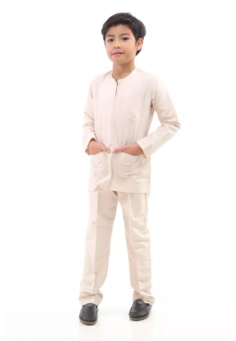 Baju Melayu Moden Teluk Belanga For Kids