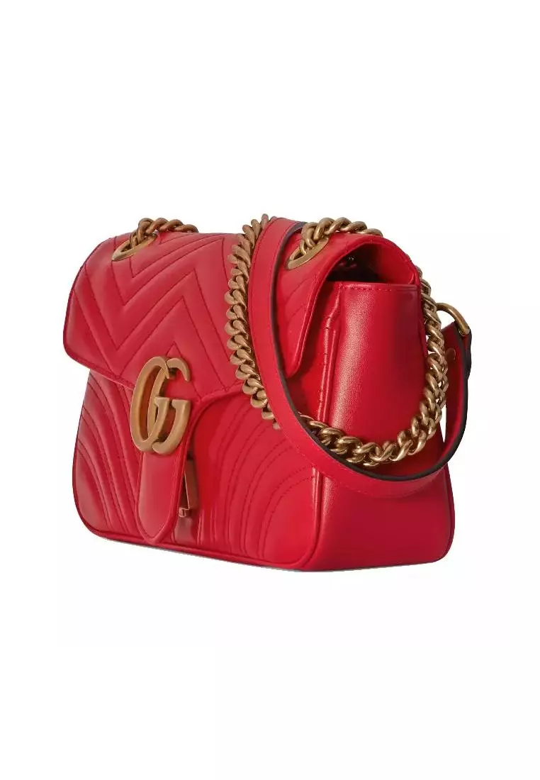 Buy Gucci Gucci Red Leather Di Calfskin Crossbody Bag 2024 Online