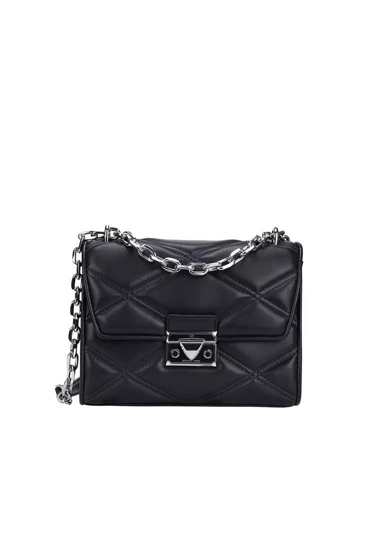 Michael kors discount black chain bag