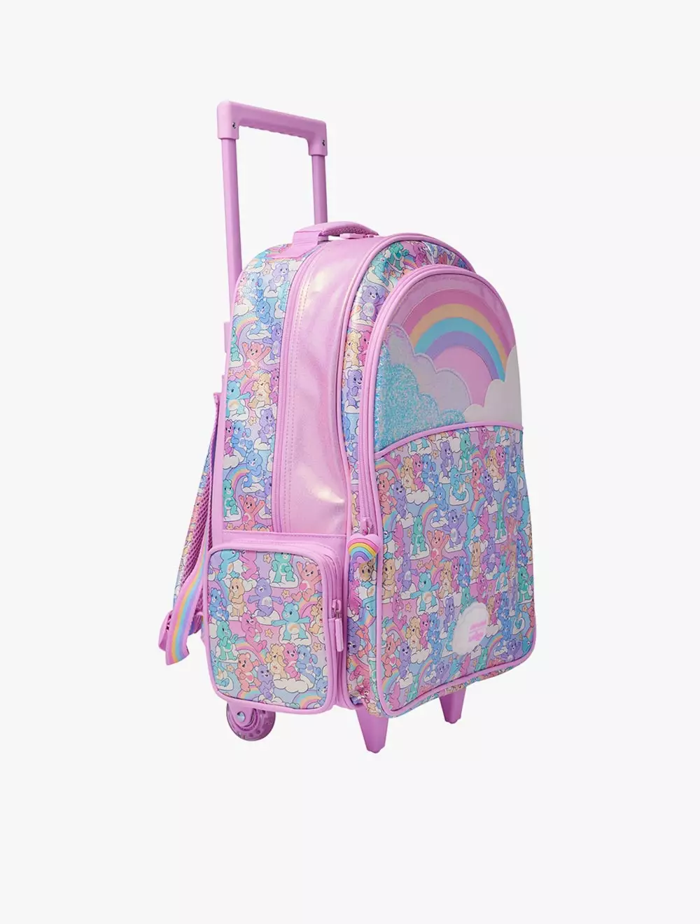 Smiggle Care Bears Trolley Backpack with Light Up Wheels - IGL457638MIX
