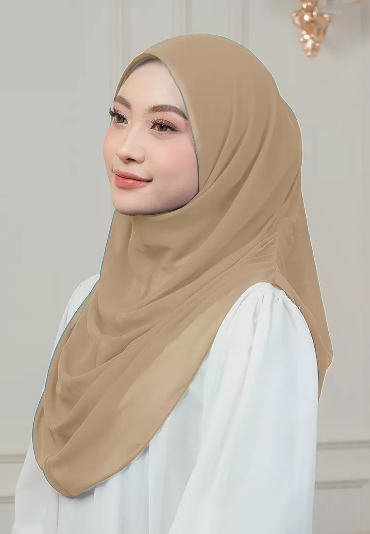 HIJAB INSTAN AURORA - WALLNUT
