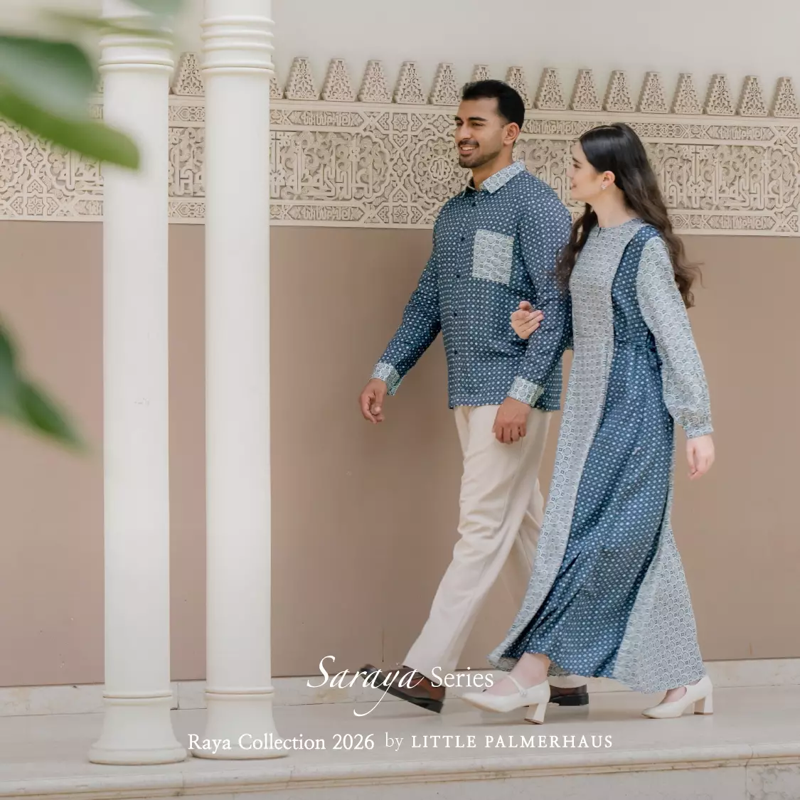 Little Palmerhaus - Baju Lebaran 2026 - Saraya Mom Gamis (Baju Gamis Wanita Dewasa) Teal Green