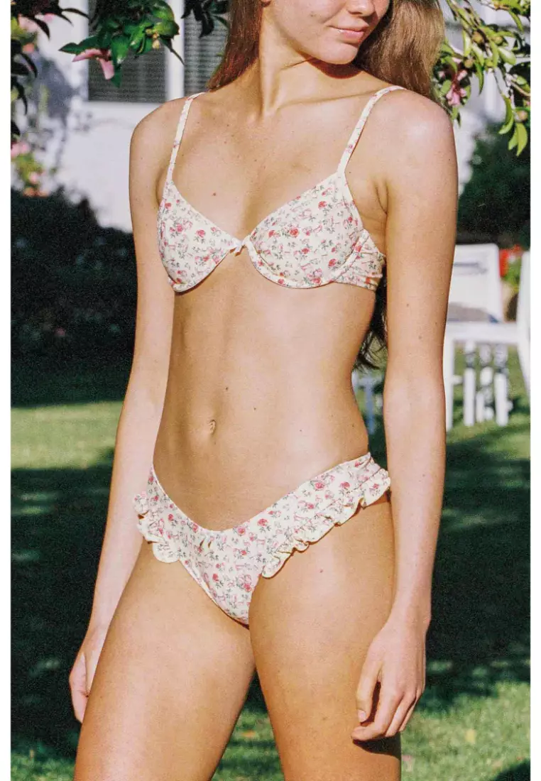 Cheeky Black Bough Swimwear Buy Blackbough Swim Candice Ruffled