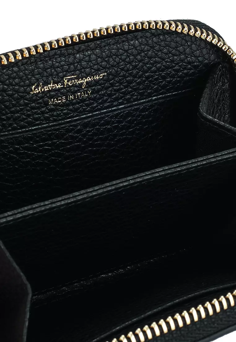 Salvatore ferragamo zip around wallet discount