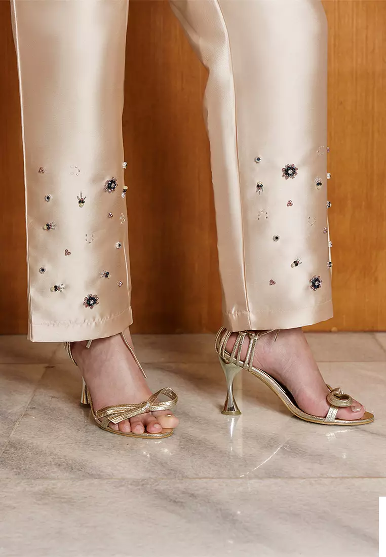 Jenna and Kaia - Dexa Pants Pale Gold - Celana Panjang Wanita