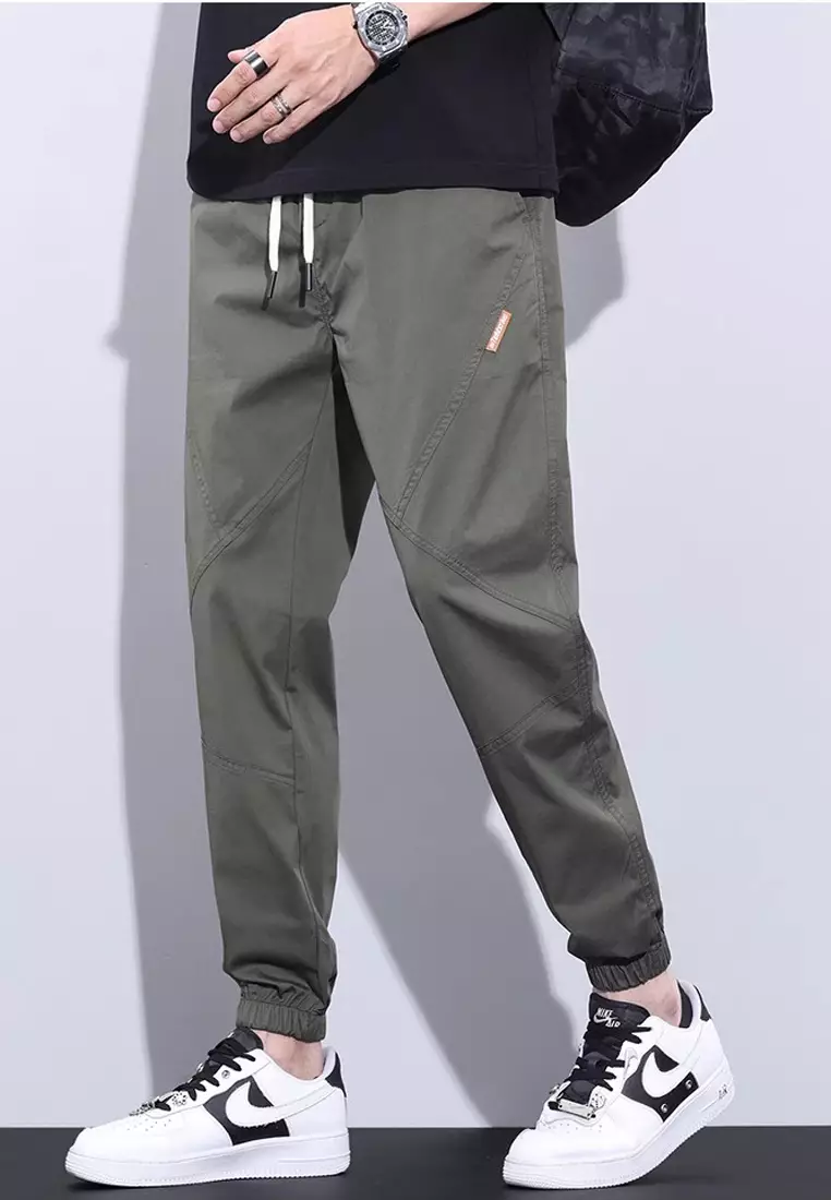 Drawstring Casual Jogger Pants