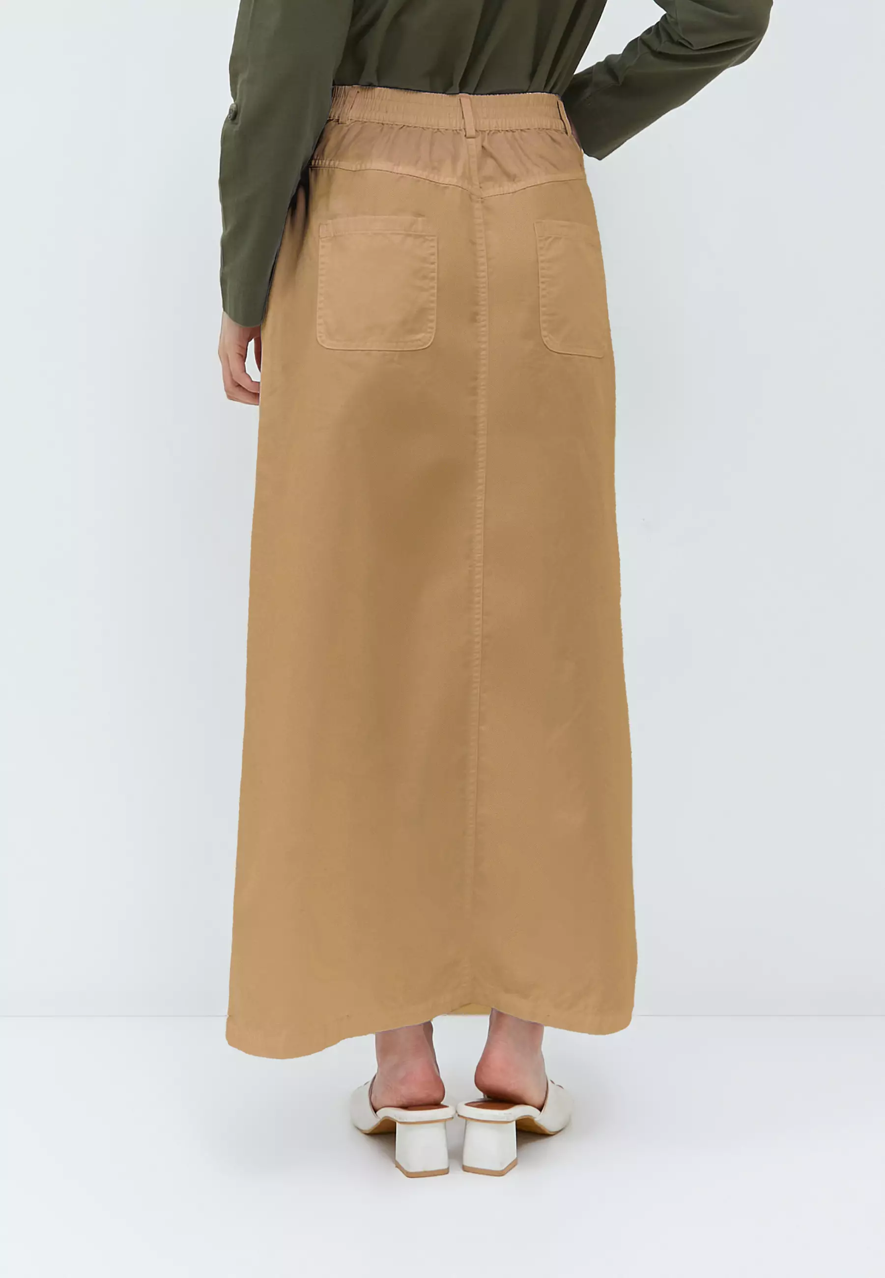 Clarisa Light Brown Skirt (G.21110)