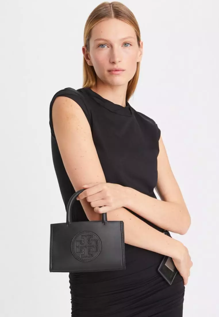 Tory Burch Mini Ella Bio Tote Black