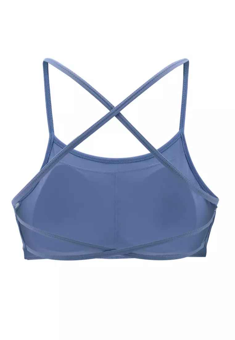 Buy ZITIQUE European Wireless Sports Bra Blue 2024 Online ZALORA