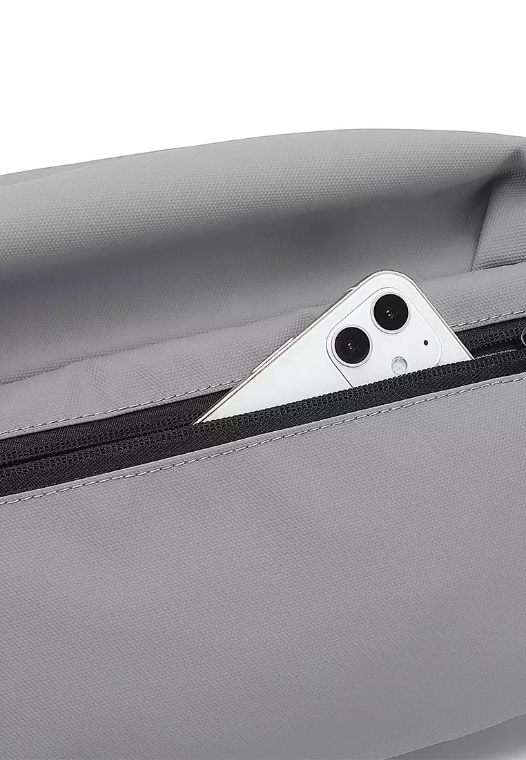 Men's Waist Bag / Belt Bag / Chest Bag - Grey