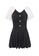 ZITIQUE black Women's Vintage Style Elegant Non-wired One-piece Swimsuit - Black 1384AUSD46DC98GS_1