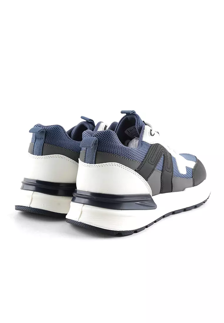 Jackson Aloy 1JG Navy - Sepatu Sneakers