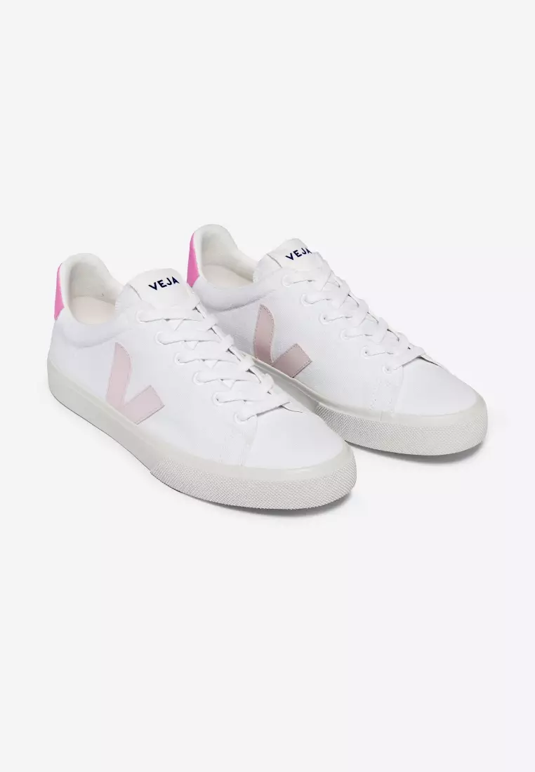 Campo Canvas White Petale Sari Sneakers