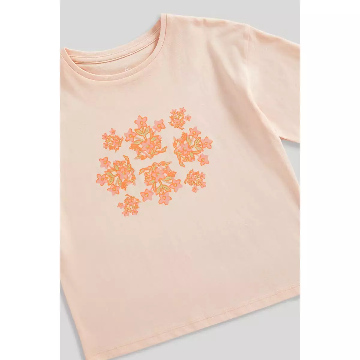 Mothercare Floral T-Shirt - Kaos Anak Perempuan (Pink)