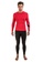 AMNIG red Amnig Men Maxforce Victory Compression Long Sleeve Top (Red) 4BD73AA5013A6DGS_5