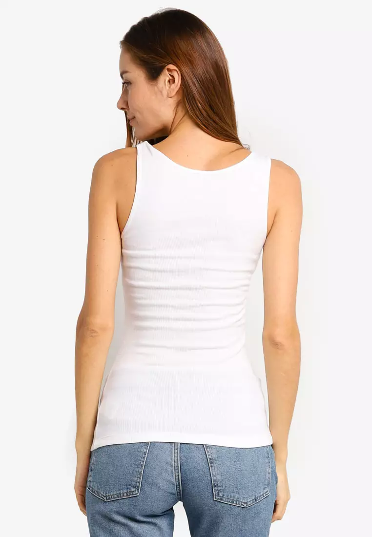 Logo Boyfriend Tank Top