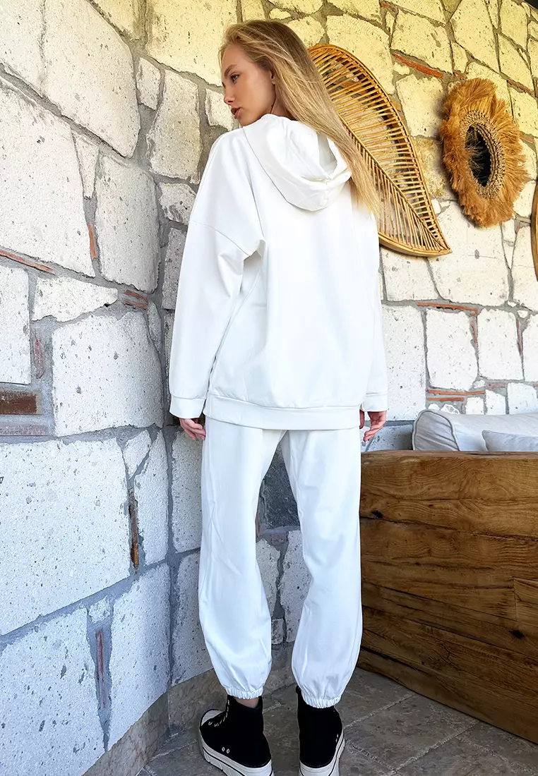 Two piece hoodie clearance