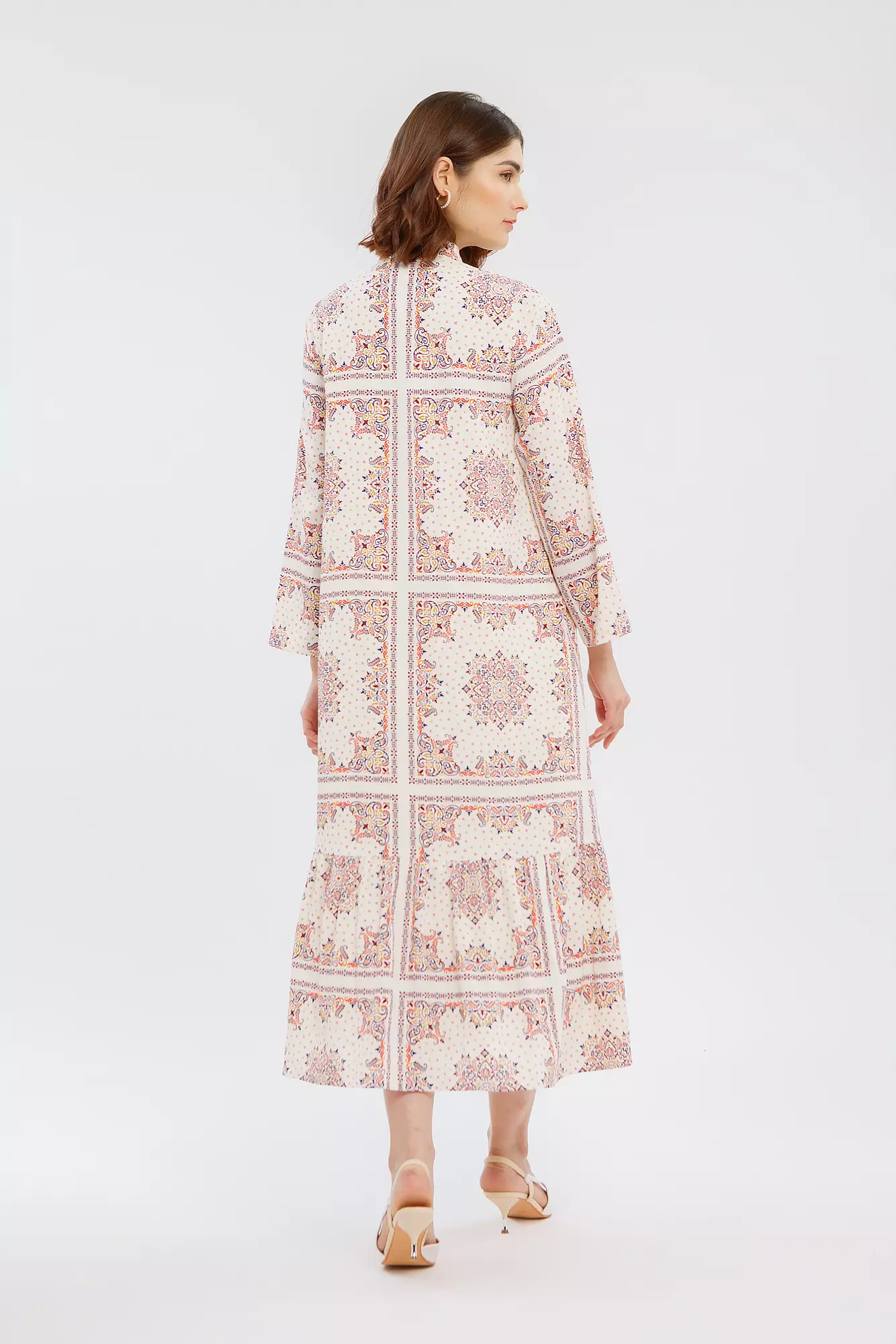 Minimal Hameeda Dress Terracotta