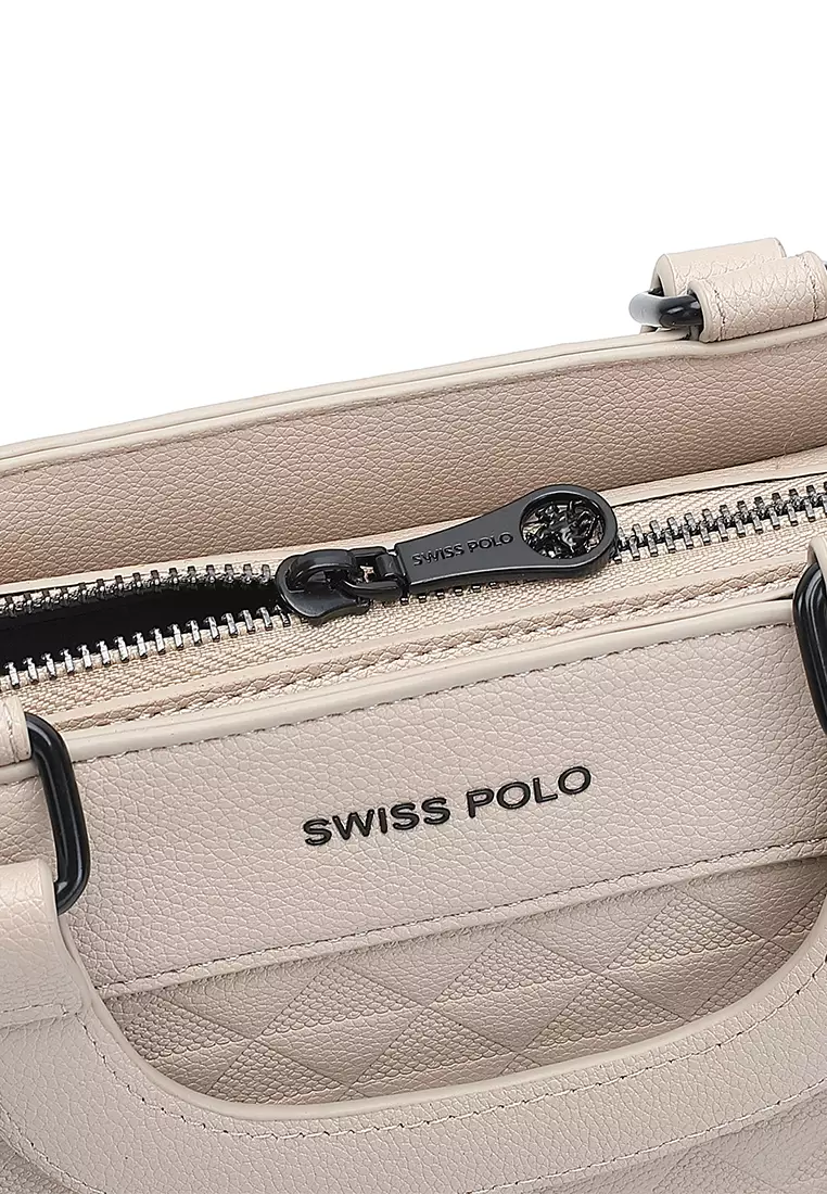Women's Top Handle Bag / Sling Bag / Crossbody Bag (手拿袋 / 斜孭袋) - 米黃色