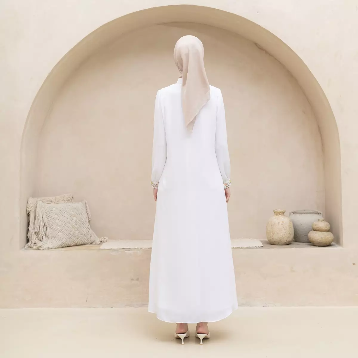 EPC Gamis Tiffany Royale - Broken White - Embroidery Collection