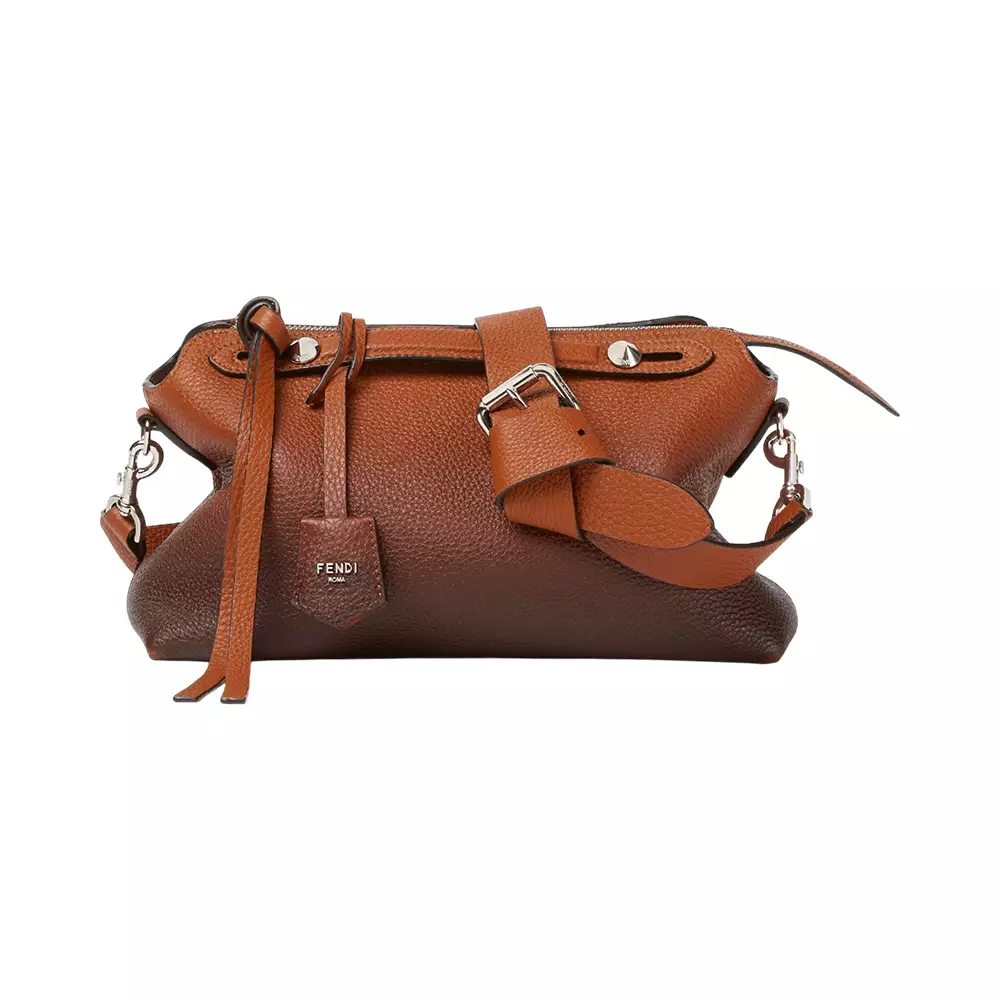 By The Way Soft Medium Gradient Leather Bag Brown