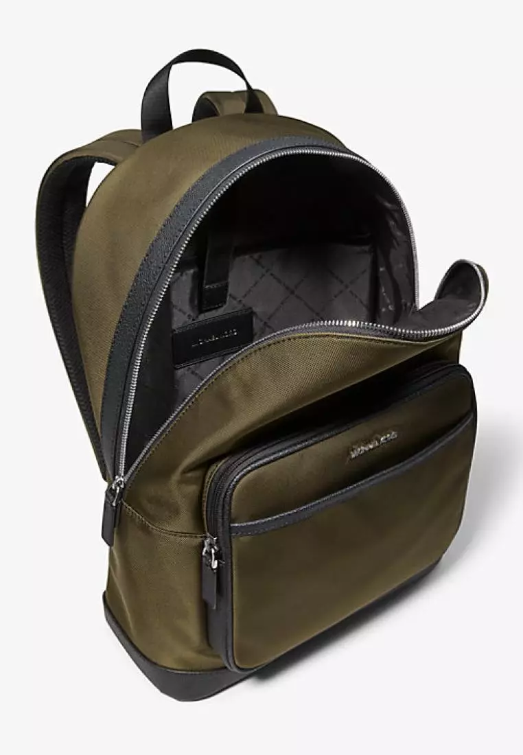 Michael Kors Kent Commuter Backpack Olive
