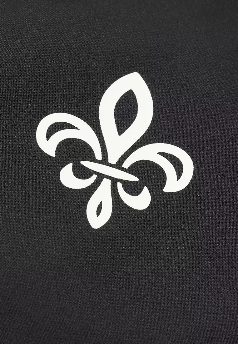 男裝 PALLADIUM LOGO 長版連帽羽絨外套