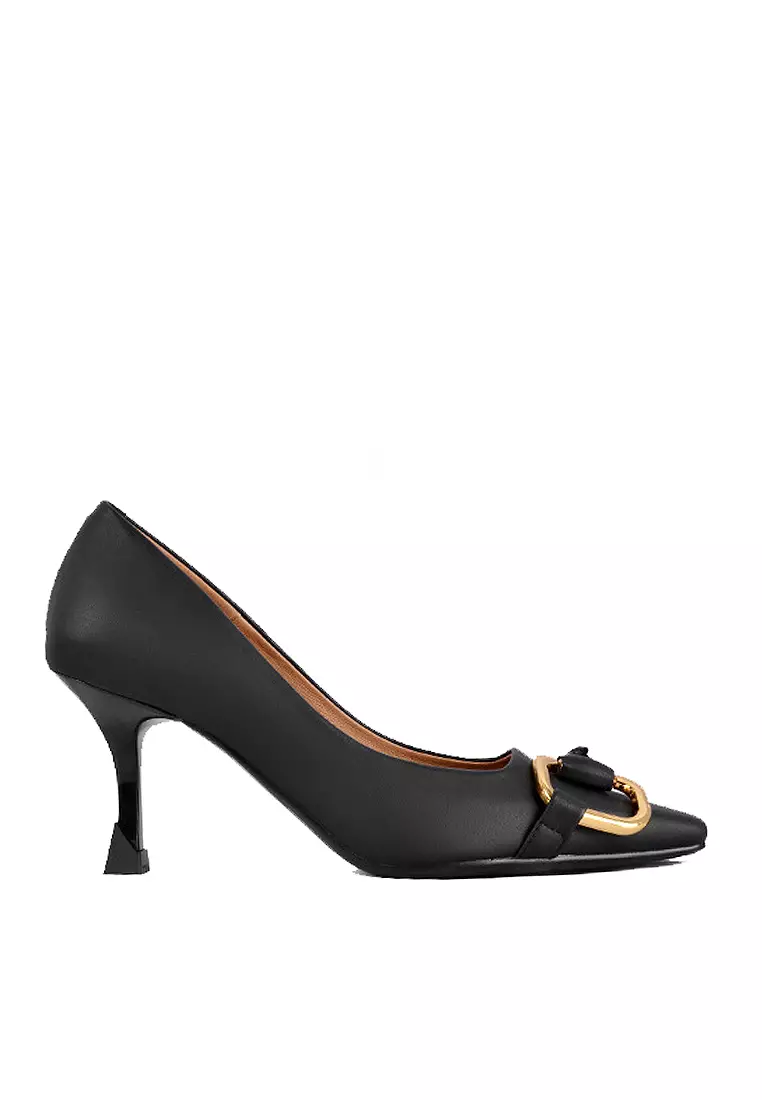 Discount on Twenty Eight Shoes  shoes - SKU: VANSA Fashion Square Buckle High Heel Pumps VSW-H1618-15