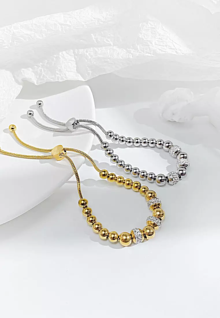 Adjustable Slider Clasp Bracelet Buy CELOVIS Zendaya Cubic