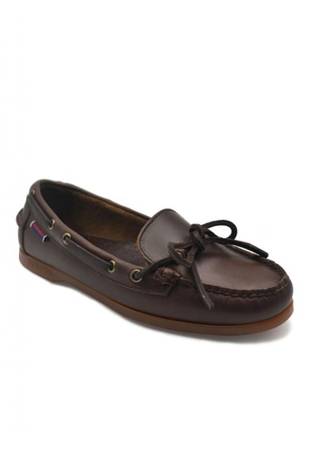 Sebago brown Nina Waxy Women's Shoes 796D1SH2D7FEBDGS_1