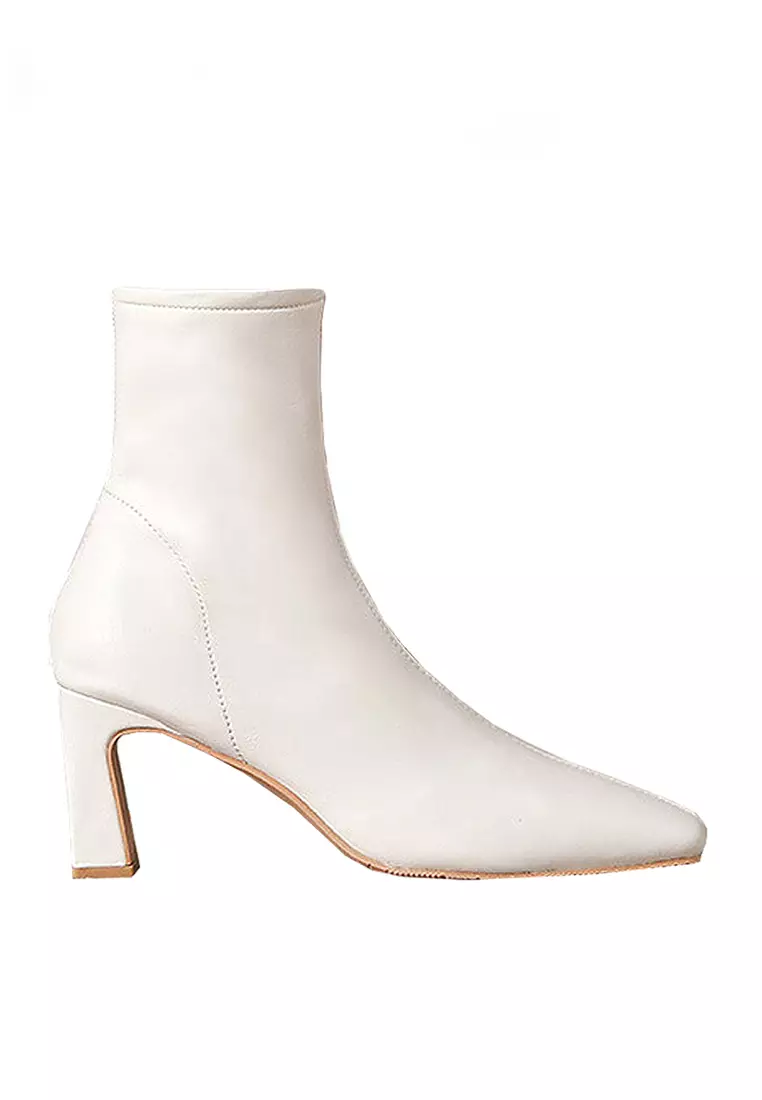 Discount on Twenty Eight Shoes  shoes - SKU: VANSA Comfortable Elastic Upper Ankle Boots VSW-B6061