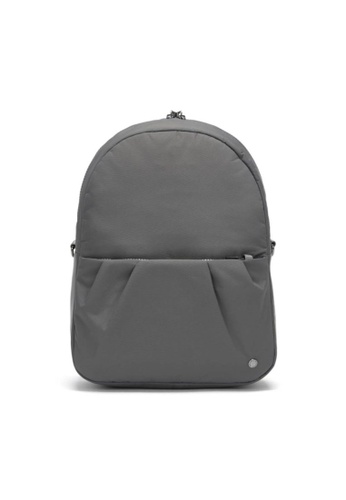 pacsafe citysafe cx convertible anti theft backpack econyl storm