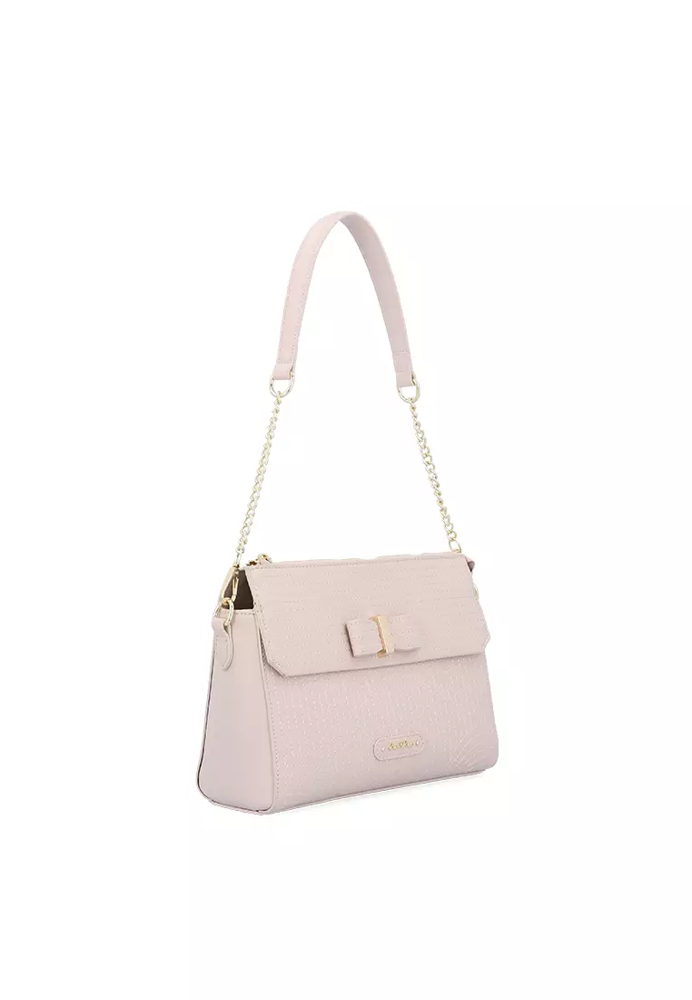 Beige Mirella Shoulder Crossbody