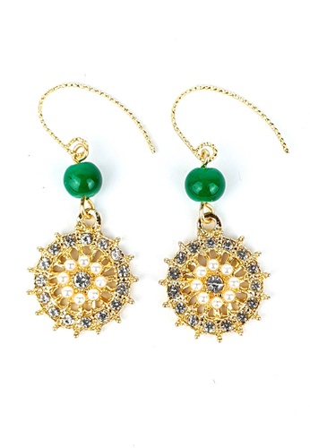 BELLE LIZ gold Barbara Gold Weave Pearls Earrings ABB31AC1805B7CGS_1