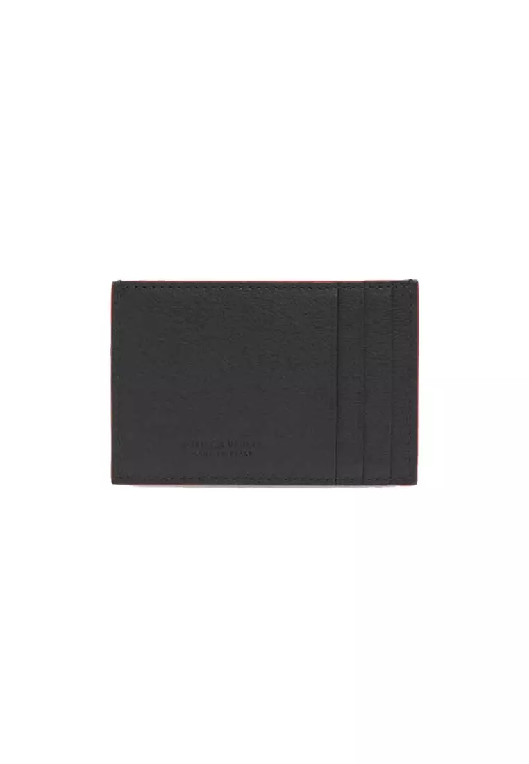 Cassette Credit Card Case Card Case Black 649597
