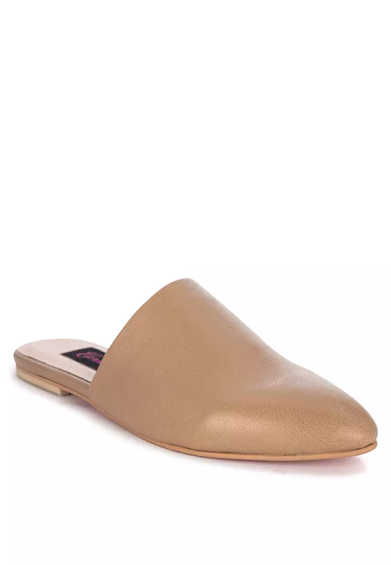 Discount on Carmelletes  shoes - SKU: Leather Flats Mules