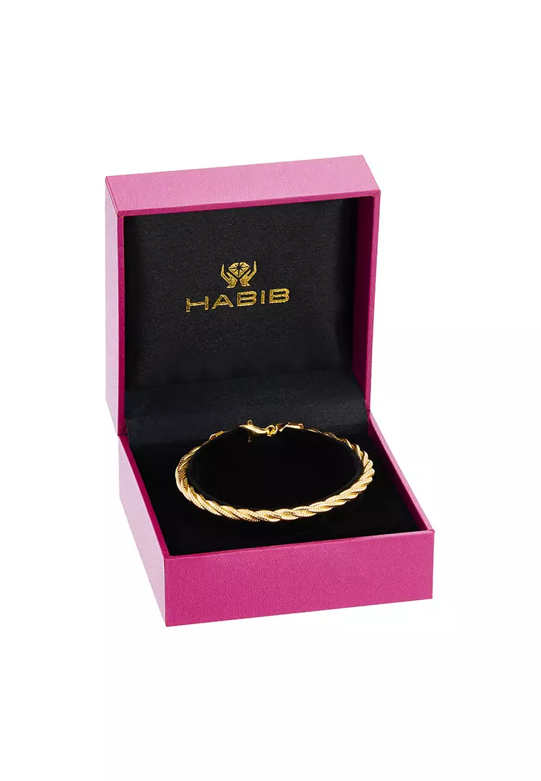 HABIB 925 Silver Bracelet 200 SPRING S2 3TW-Y